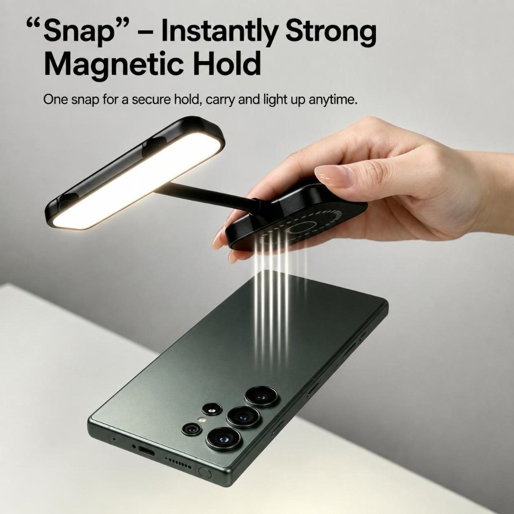 Photography Lighting Design - 3 Color Modes Pocket Light Rotatable
