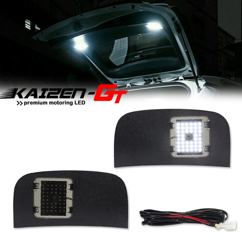 Interior Photography Lighting - White LED Car Rear Trunk Cargo