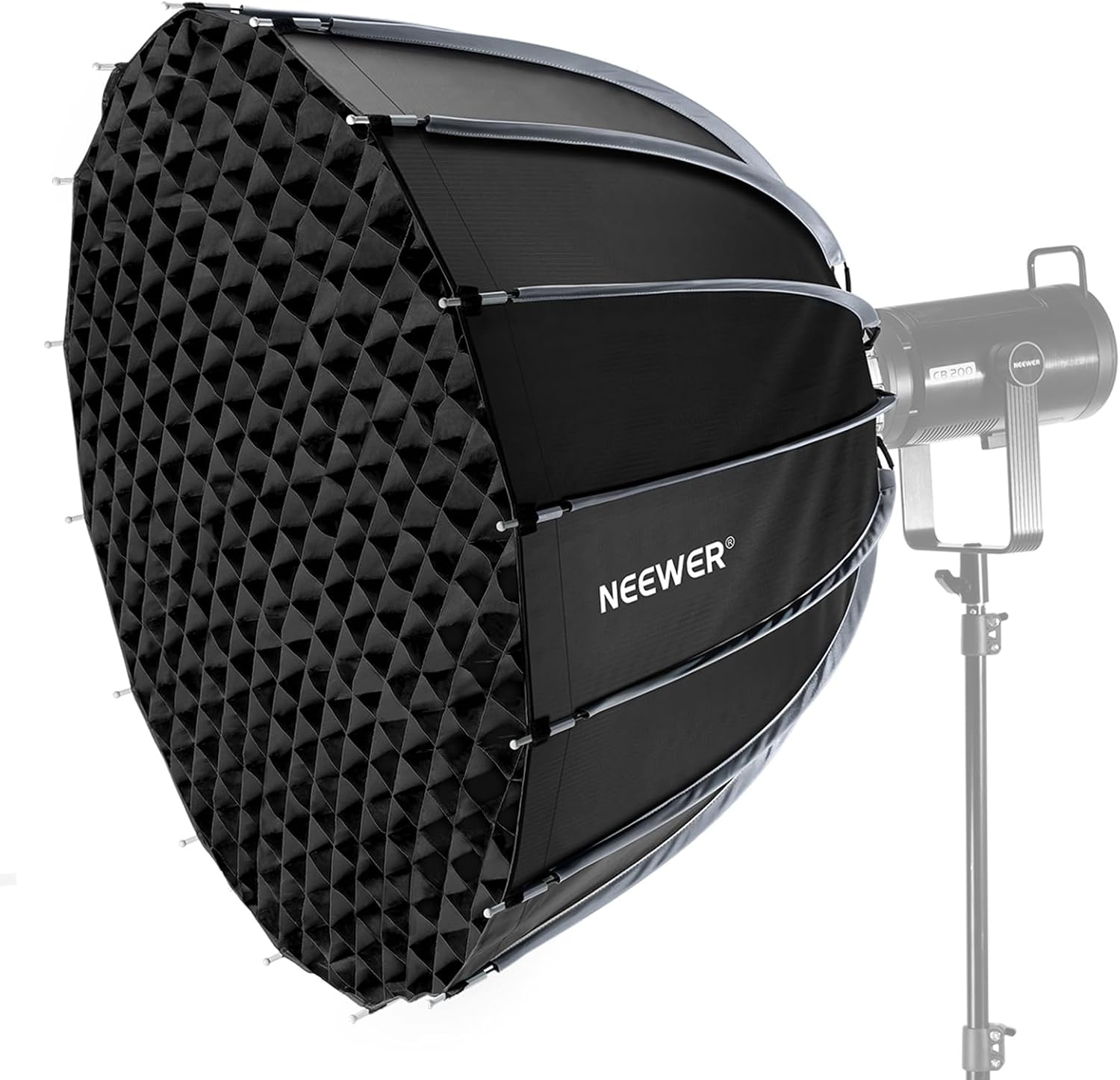 Photography Lighting For Products - Parabolic Softbox with Bowens Mount, 35.4-Inch