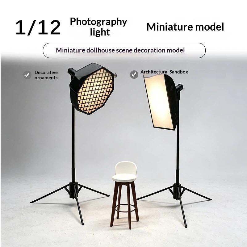 【BS】1/12 Mini Studio Light Sof - Photography Lighting For Products ulasan dan harga