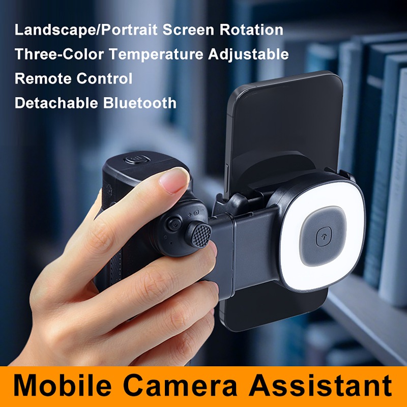 Portable Handle Mobile Camera  - Photography Lighting Assistant ulasan dan harga