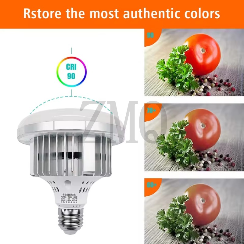 E27 85W 155W Lamp 3200K-5500K  - Photography Lighting Accessories ulasan dan harga