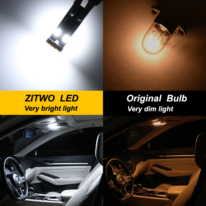 ZITWO 9Pcs Car Inside Bulb For - Interior Photography Lighting ulasan dan harga