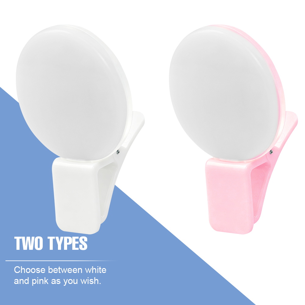 Clip LED Selfie Fill Light 3 B - Photography Lighting Equipment ulasan dan harga
