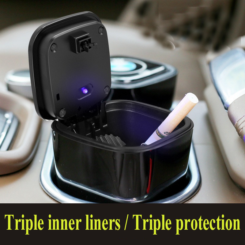 Mobidea Portable Car Ashtray w - Interior Photography Lighting ulasan dan harga