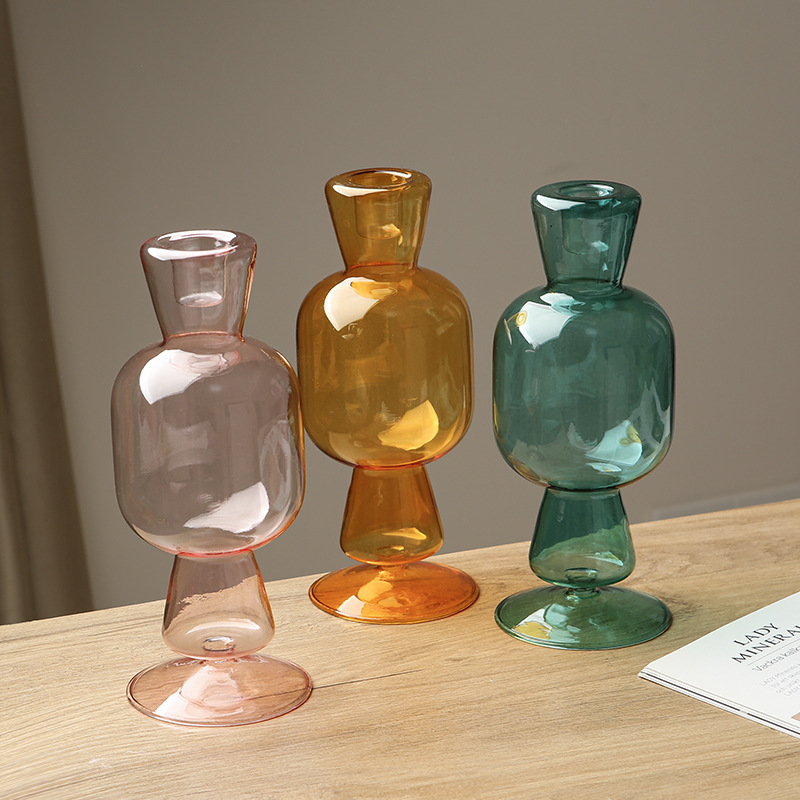 Nordic Dual Purpose Glass Cand - Photography Lighting Home ulasan dan harga