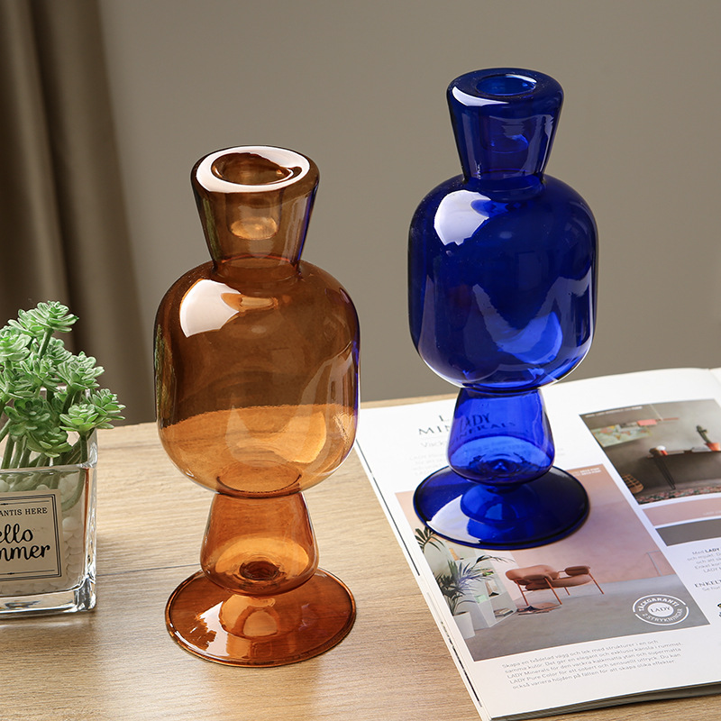 Nordic Dual Purpose Glass Cand - Photography Lighting Home ulasan dan harga