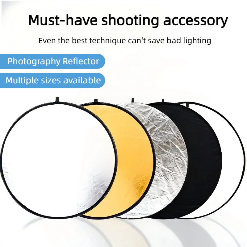 2-in-1 Dual Sided Gold Silver  - Photography Lighting For Portraits ulasan dan harga
