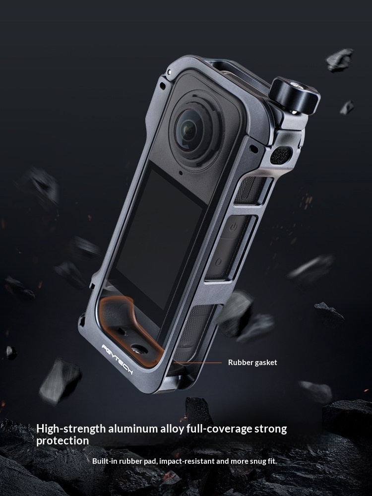 PGYTECH Camera Cage for Insta3 - Insta360 Camera X4 ulasan dan harga