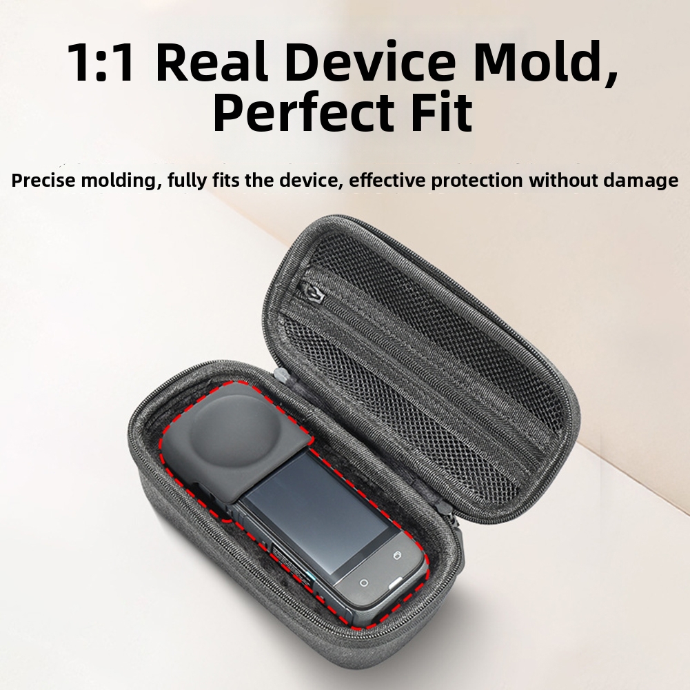 1pc Black Shockproof Storage B - Insta360 Camera X4 ulasan dan harga