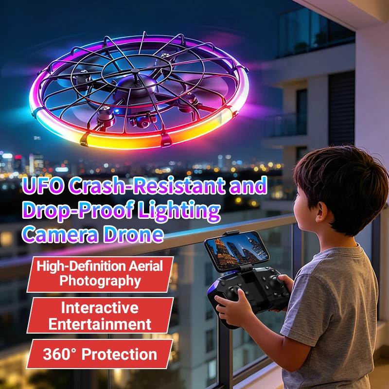 JJRC H145 UFO RC Drone with Du - Photography Lighting Devices ulasan dan harga