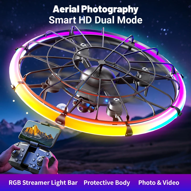 JJRC H145 UFO RC Drone with Du - Photography Lighting Devices ulasan dan harga